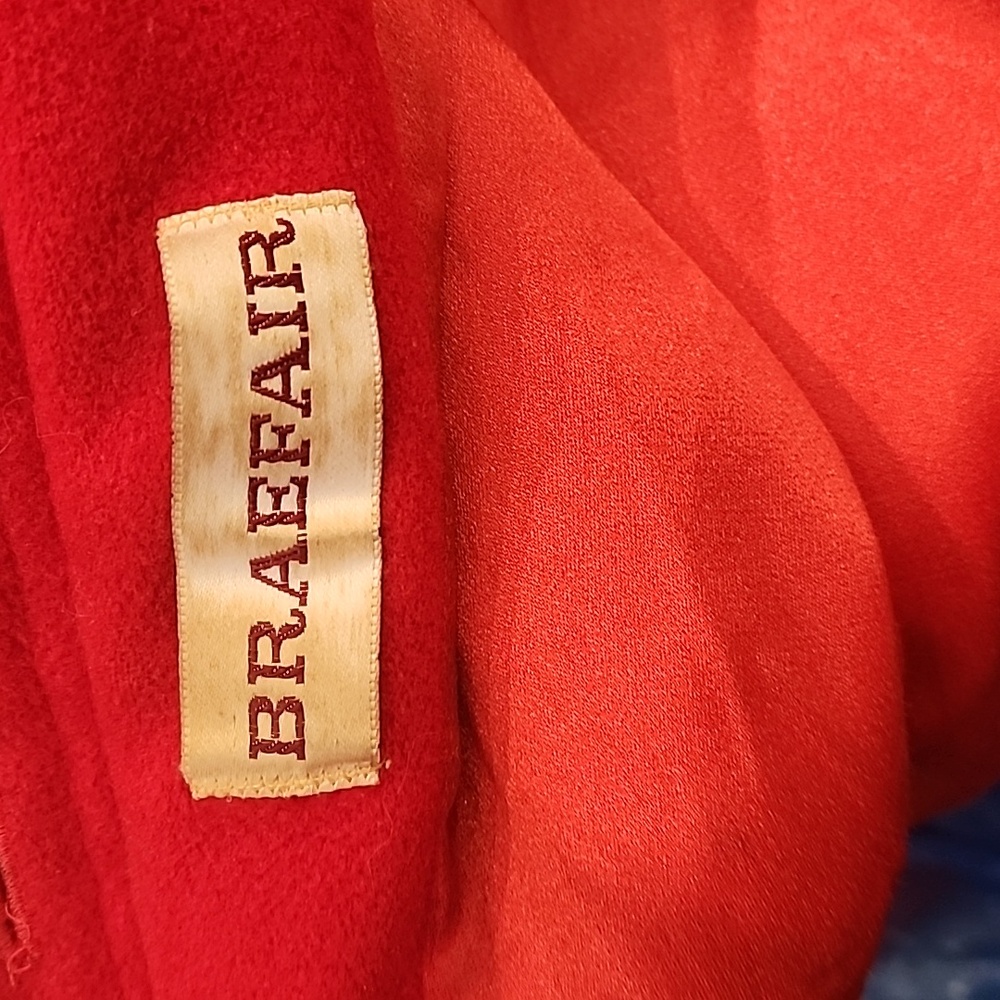 Vintage Braefair Red Wool Jacket - Picture 5 of 5